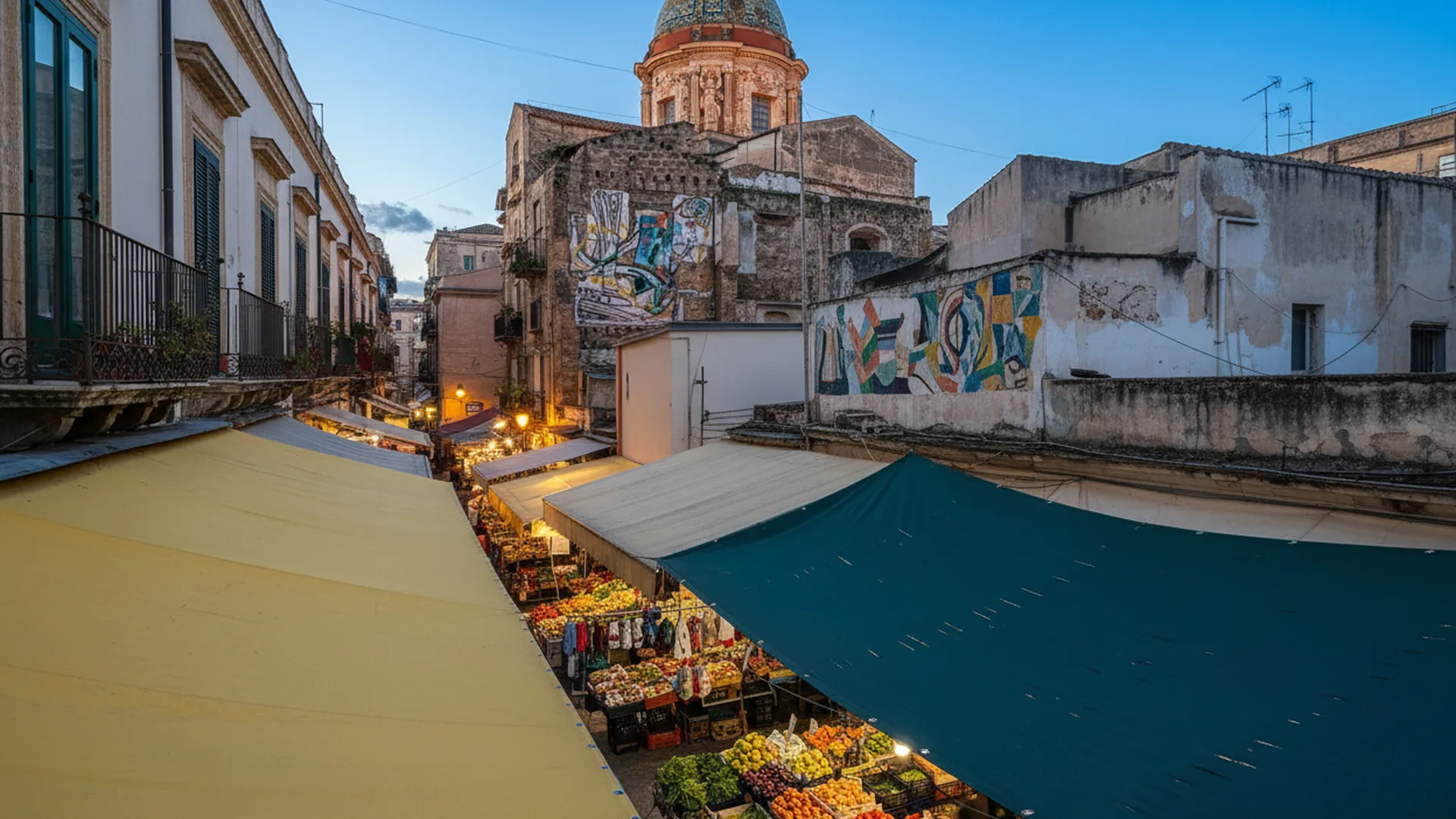 Mercato di Ballarò — Palermo (Sicilia)